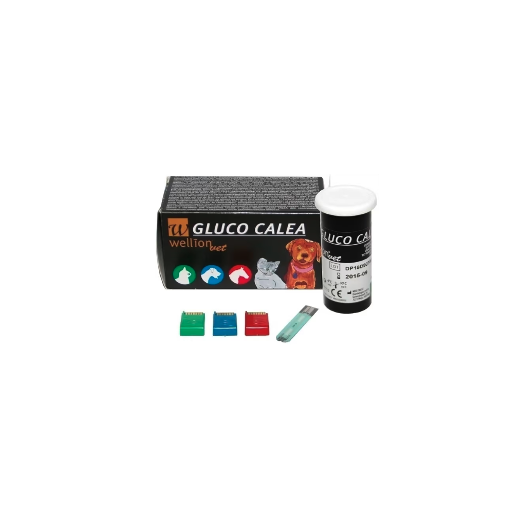 50 Tiras p/ Medidor de Glucosa Gluco Calea